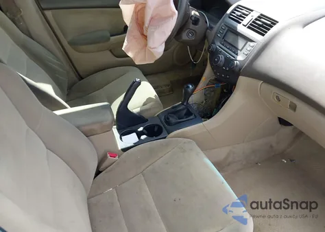 2007 Honda Accord 2.4 Vp from USA, damaged, VIN 1HGCM55137A132319